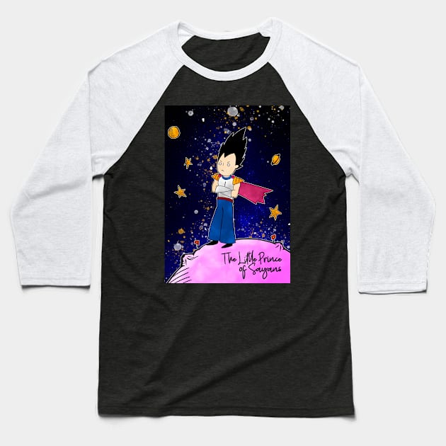 The little prince of saiyans Baseball T-Shirt by NeM.DG